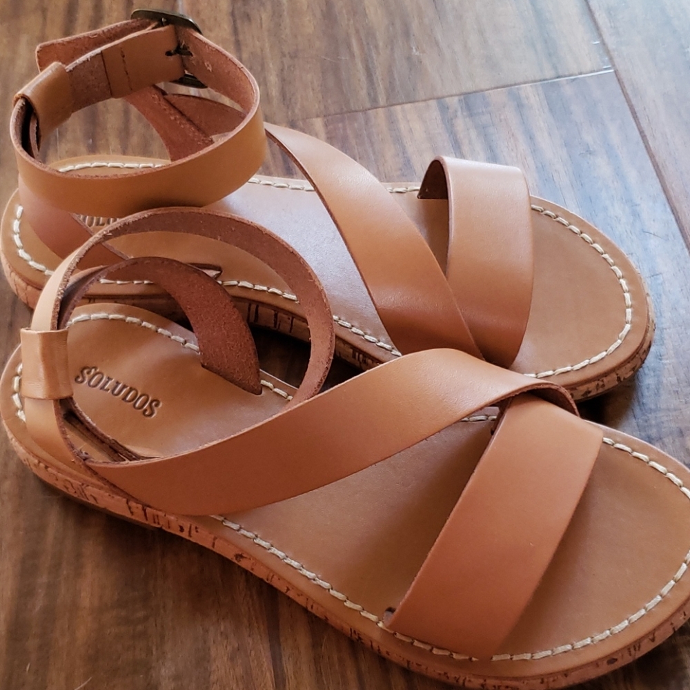Soludos cork sandal